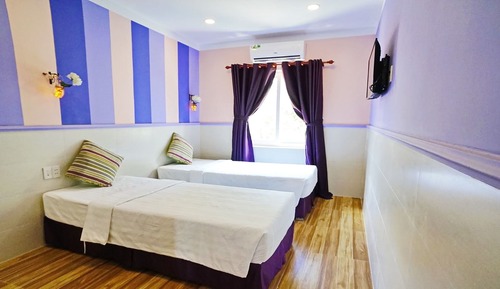 Habitación con 1 cama doble o 2 individuales