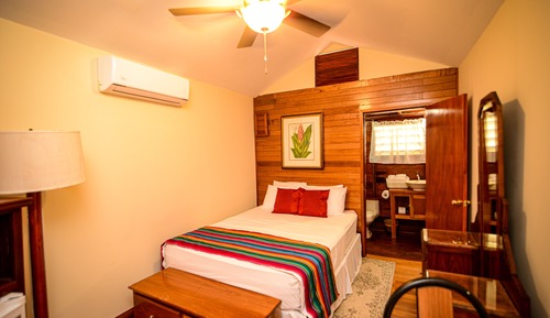 Estudio, 1 cama de matrimonio, vistas al jardín