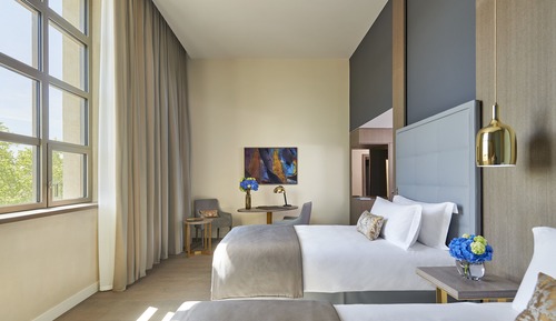 Habitación Premium, 2 camas individuales, vistas al jardín