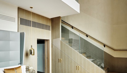 Junior Suite dúplex con escalera - Vista Rhone