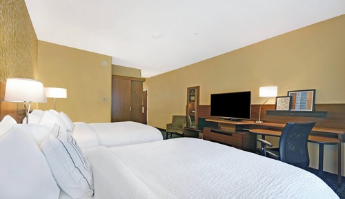Habitación, 2 camas de matrimonio, no fumadores