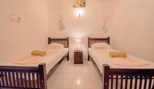 Habitación con 2 camas individuales