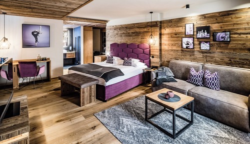 Suite de diseño, vistas al jardín