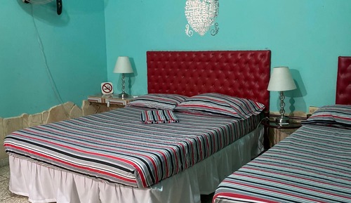 Habitación cuádruple, 2 camas de matrimonio, no fumadores