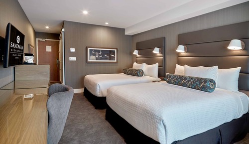 Habitación estándar, 2 camas de matrimonio