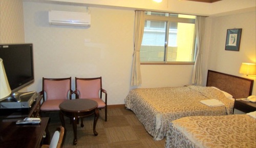 Habitación con 2 camas individuales, fumadores
