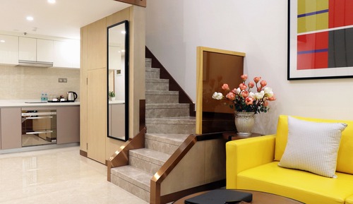 Dúplex, 1 cama de matrimonio grande