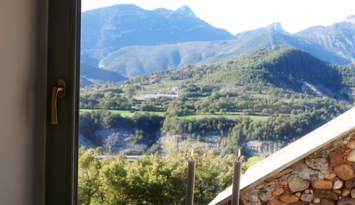 Suite, baño privado, vistas a la montaña