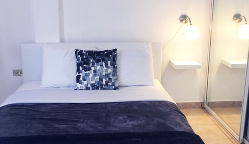 Apartamento, 1 cama de matrimonio con sofá cama