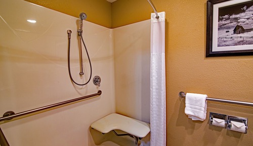 Habitación estándar, 2 camas de matrimonio, accesible para personas con discapacidad, no fumadores