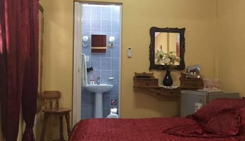 Habitación estándar doble, 2 camas dobles, accesible para personas con discapacidad