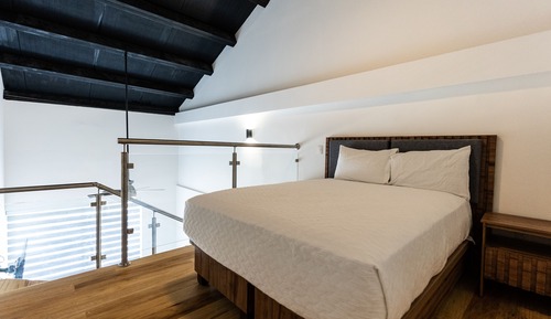 Loft de lujo, 2 camas dobles, balcón