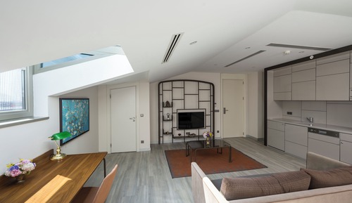 Suite estudio Deluxe, varias camas, cocina