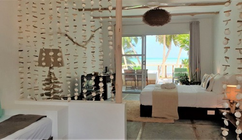Habitación Deluxe doble, 1 habitación, vistas al mar, frente a la playa