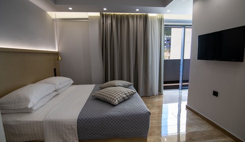 Habitación doble, vistas al jardín