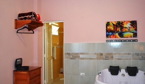 Habitación romántica doble, bañera de hidromasaje