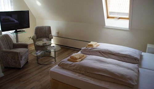 Habitación doble, baño privado