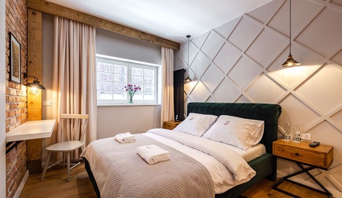 Habitación doble, 1 cama de matrimonio con sofá cama, no fumadores