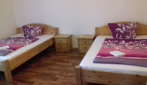 Habitación con 1 cama doble o 2 individuales
