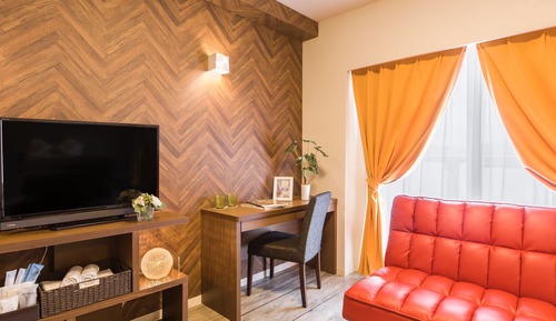 Habitación doble superior, 1 cama doble con sofá cama, no fumadores
