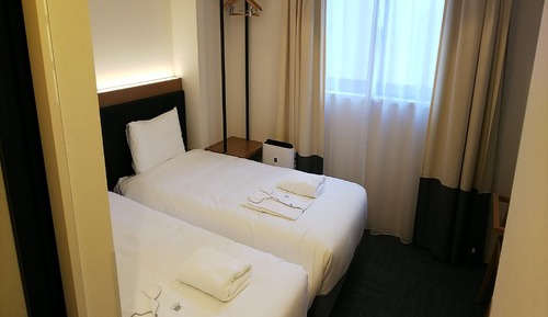 Habitación con 2 camas individuales