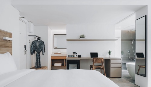 Habitación de lujo, 1 cama de matrimonio grande (The Suite)