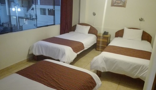Economy Triple Room, 3 Twin Beds, Non Smoking, Park View