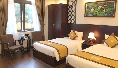 Habitación Deluxe con 2 camas individuales, vistas a la ciudad