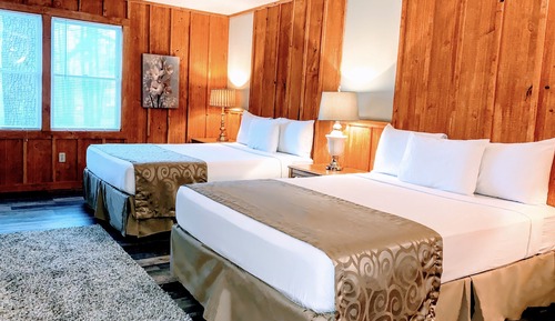 Habitación estándar doble, 2 camas de matrimonio, no fumadores