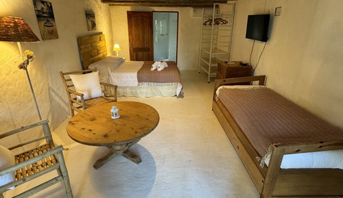 Habitación, 1 cama doble, vistas al jardín