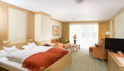 Suite exclusiva, vistas al jardín
