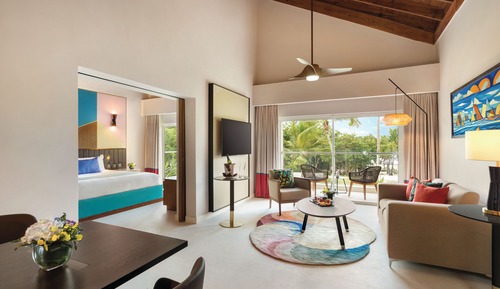 Suite, 1 cama de matrimonio grande, vistas al jardín (Preferred)