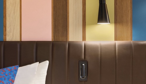 Habitación Deluxe, 2 camas de matrimonio, accesible para personas con discapacidad, vistas al jardín