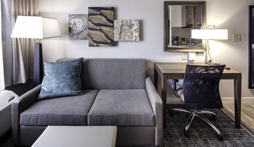 Suite estudio, 2 camas de matrimonio, cocina