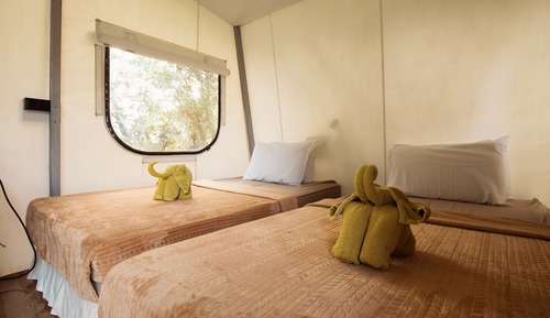 Marquee Tent with Private bathroom