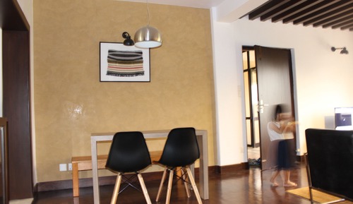 Apartamento, vistas al jardín