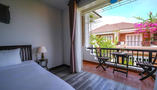 Habitación Deluxe doble, vistas al jardín