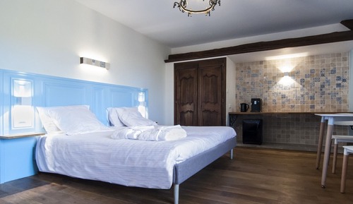Habitación Deluxe doble, baño privado, vistas al jardín (Avec Hammam)