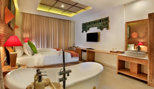 Habitación Deluxe, vistas a la piscina