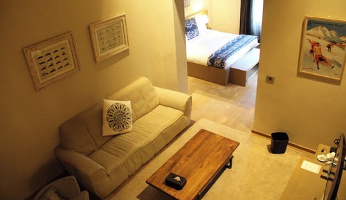 Suite familiar, vistas al jardín