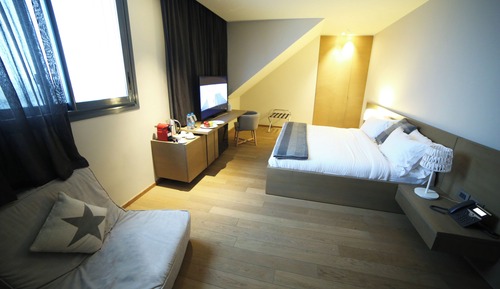 Habitación estándar, 1 cama de matrimonio grande, no fumadores, vistas a la montaña