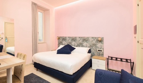 Habitación Deluxe, 1 cama de matrimonio con sofá cama