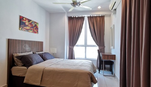 Suite estudio clásica, vistas a la ciudad