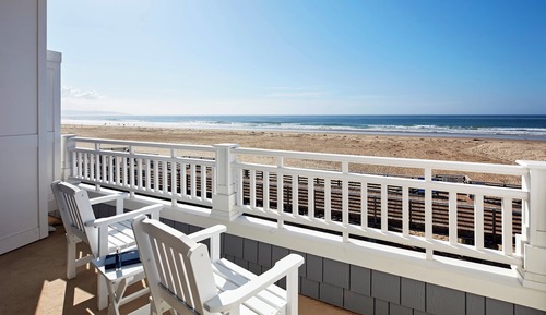Habitación Premium, 1 cama de matrimonio grande con sofá cama, vistas al mar (Hearing Accessible)