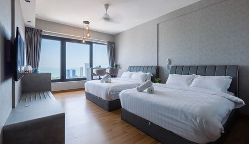 Suite estudio de lujo, vistas al mar