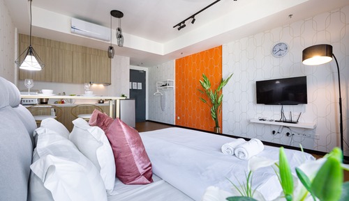 Suite estudio de lujo, vistas a la ciudad (A-23A-8)