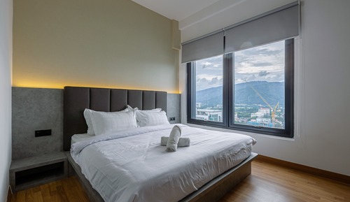 Apartamento superior, 2 habitaciones, vistas a la ciudad