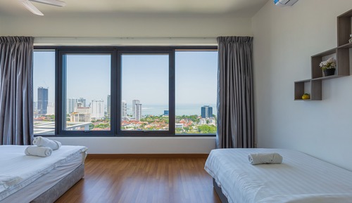 Apartamento Grand, 2 habitaciones, vistas al mar