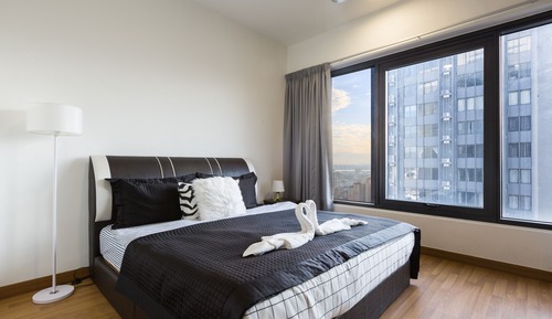 Apartamento exclusivo, 2 habitaciones, vistas a la ciudad