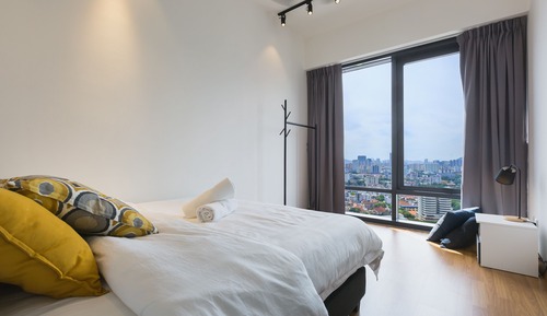 Suite exclusiva, 3 habitaciones, vistas a la ciudad